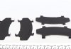 Комплект тормозных колодок, дисковый тормоз Zimmermann 22117.160.1 (фото 2)