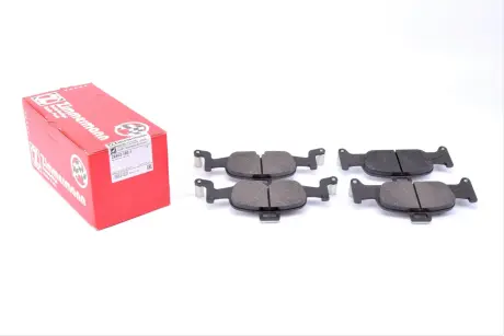 Комплект гальмівних колодок, дисковий гальмо Zimmermann 22402.160.1