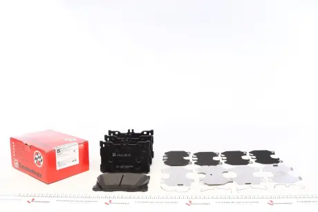 Комплект тормозных колодок, дисковый тормоз Zimmermann 22586.180.1