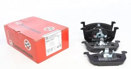 Комплект гальмівних колодок, дисковий гальмо Zimmermann 22631.175.1