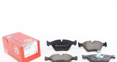 Комплект тормозных колодок, дисковый тормоз Zimmermann 23183.195.1