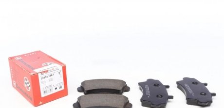 Комплект тормозных колодок, дисковый тормоз Zimmermann 23613.180.1