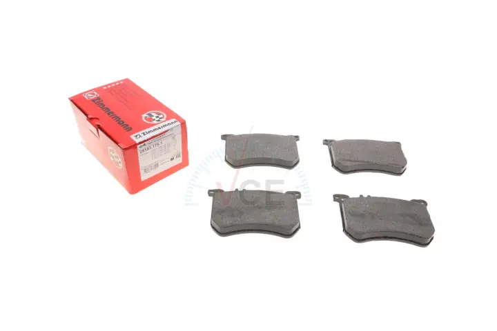 Комплект тормозных колодок, дисковый тормоз Zimmermann 25183.175.1 (фото 1)