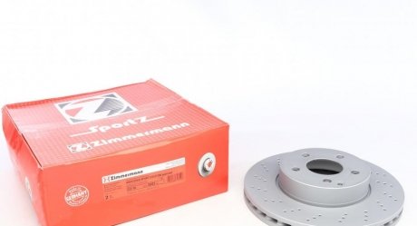 Гальмівний диск Zimmermann 400.3653.52 (фото 1)