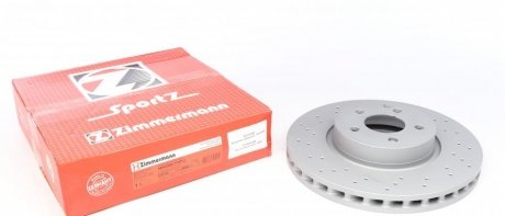Гальмівний диск Zimmermann 400.3664.52 (фото 1)