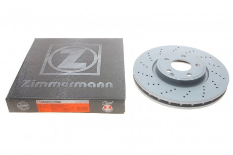 Гальмівний диск Zimmermann 400.3676.20 (фото 1)