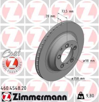 Задние Audi E-tron, Porsche Taycan Zimmermann 460454820