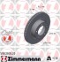 Передні Toyota Sequoia, Land Cruiser 200, Lexus LX 570 2015- 354x32mm Zimmermann 590283520 (фото 1)