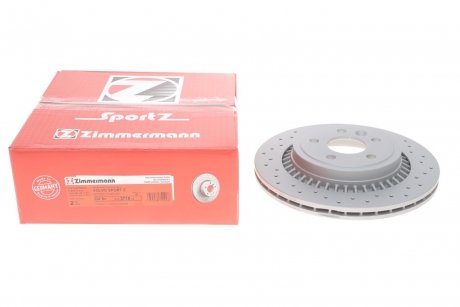 Гальмівний диск Zimmermann 610.3718.52