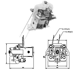 Втягуюче реле стартера ZM ZM3903