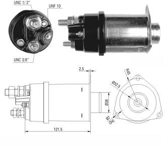 Втягивающее реле dr, cg131356 ZM ZM451